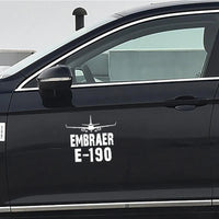 Thumbnail for Embraer E-Jet Car Sticker - view 5
