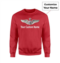 Thumbnail for Customisable Air Force 3D Sweatshirt - view 5