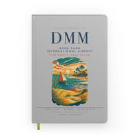 Thumbnail for King Fahd International Airport (DMM) design on light gray notebook