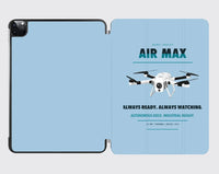 Thumbnail for Percepto Air Max design on light blue ipad tablet case