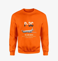 Thumbnail for P-3C Orion design on orange sweatshirt