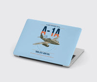 Thumbnail for Messerschmitt Me 262A-1a design on light blue MacBook case