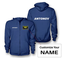 Thumbnail for Customisable Antonov & Text Hoodie - view 5