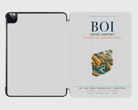 Thumbnail for Boise Airport (BOI) design on light gray ipad tablet case
