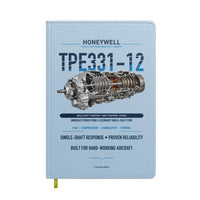 Thumbnail for TPE331-12 design on light blue notebook