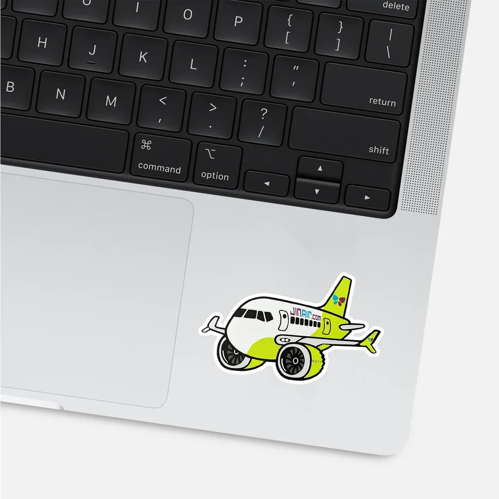 Jin Air Boeing 737 MAX Airplanes sticker