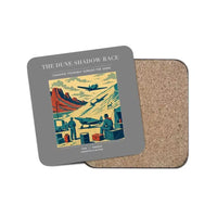 Thumbnail for The Dune Shadow Race - Designed Coasters design on gray 1-piece