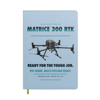 Thumbnail for DJI Matrice 300 RTK design on light blue notebook
