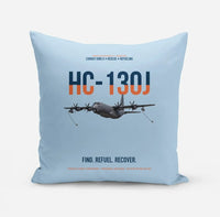 Thumbnail for HC-130J COMBAT KING II design on light blue pillow
