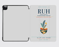 Thumbnail for King Khalid International Airport (RUH) design on light gray ipad tablet case