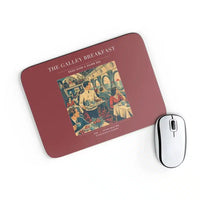 Thumbnail for VINTAGE G4184 - The Galley Breakfast - Designed Mouse Pads design on darkred rectangle