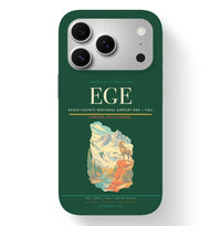 Thumbnail for Vail Airport (EGE) design on dark green iPhone 17 Pro MagSafe case