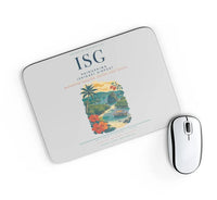 Thumbnail for Painushima Ishigaki Airport (ISG) design on light gray rectangle mouse pad