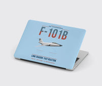 Thumbnail for F-101B Voodoo design on light blue MacBook case