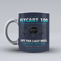 Thumbnail for FlyCart 100 Mug design on dark blue dji
