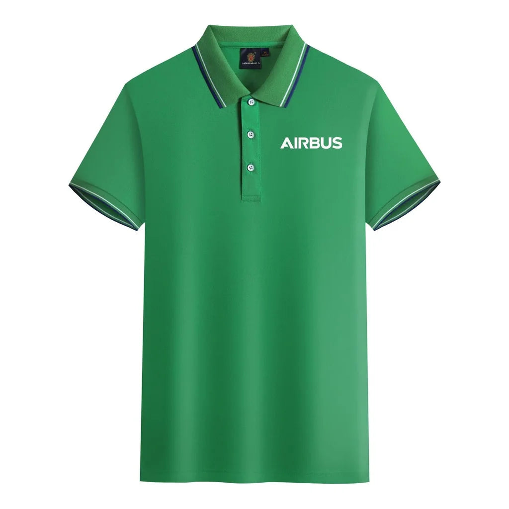 Airbus & Text Polo Shirt - view 5