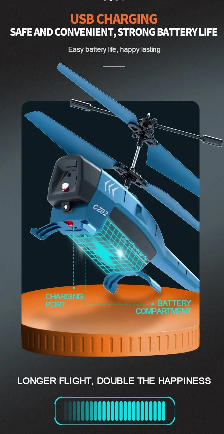 2.4G 3.5CH CX086 RC Helicopter (Obstacle Avoidance, Electric) - view 15