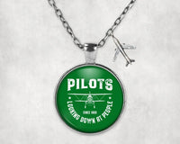Thumbnail for Pilots Looking Down at People Necklace - view 5