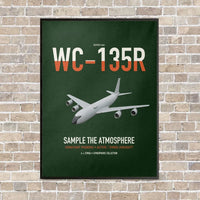 Thumbnail for WC-135R Constant Phoenix vertical canvas print - framed - dark green background