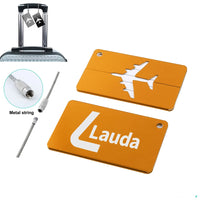 Thumbnail for Lauda Aluminum Luggage tag in gold