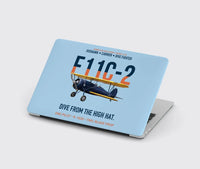 Thumbnail for F11C-2 Goshawk Dive from the High Hat design on light blue MacBook case