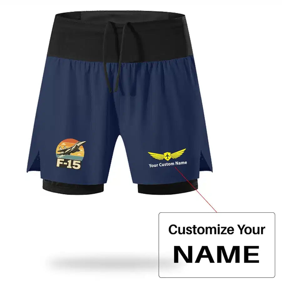 Customisable F-15 Eagle Shorts - view 5