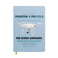 Thumbnail for DJI Phantom 4 Pro V2.0 design on light blue notebook
