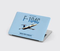 Thumbnail for F-104C Starfighter design on light blue MacBook case
