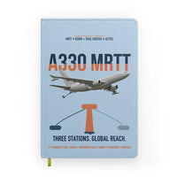 Thumbnail for Airbus A330 MRTT design on light blue notebook