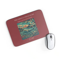 Thumbnail for VINTAGE G4400 - The Firefly Field Night - Designed Mouse Pads design on darkred rectangle
