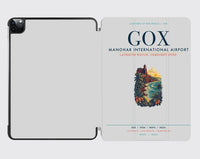 Thumbnail for Manohar International Airport Mopa (GOX) design on light gray ipad tablet case