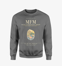 Thumbnail for Macau International Airport MFM Sweatshirt - Gray