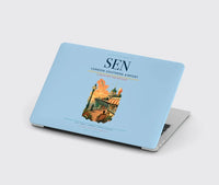 Thumbnail for London Southend Airport (SEN) design on light blue MacBook case