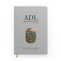 Thumbnail for Adelaide Airport (ADL) design on light gray notebook