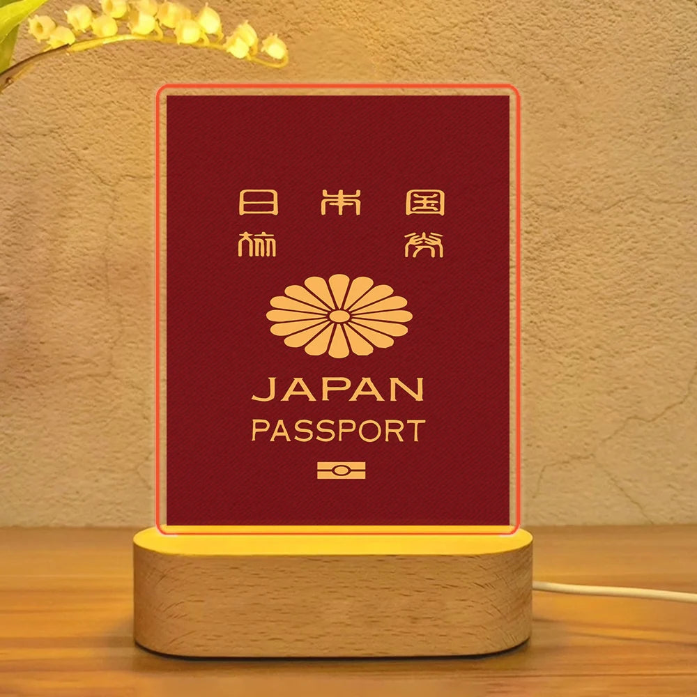 Japan Passport Lamp - view 5