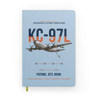 Thumbnail for KC-97L STRATOFREIGHTER design on light blue notebook