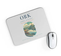 Thumbnail for Cork Airport (ORK) design on light gray rectangle mouse pad