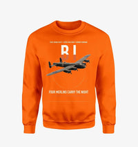 Thumbnail for Avro Lancaster B I design on orange sweatshirt