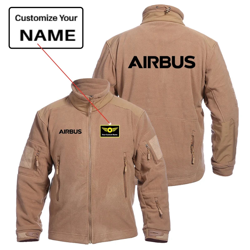 Customisable Airbus & Text Jacket - view 5