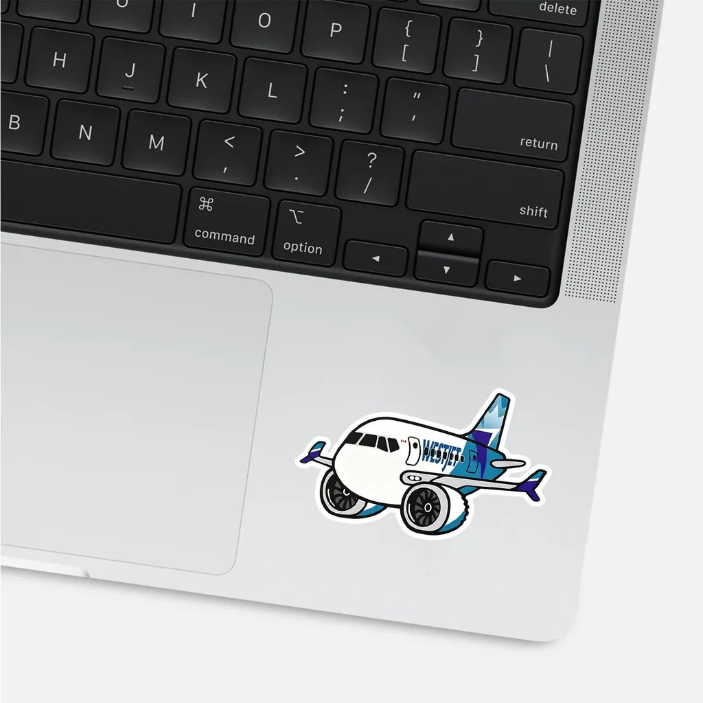 Westjet Boeing B737 MAX Airplanes sticker