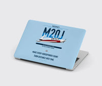 Thumbnail for Mooney M20J 201 design on light blue MacBook case