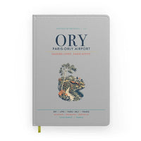 Thumbnail for Paris-Orly Airport (ORY) design on light gray notebook