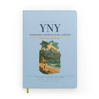 Thumbnail for Yangyang International Airport (YNY) design on light blue notebook