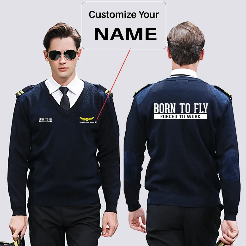 Customisable Born to Fly Sweater - view 5