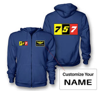 Thumbnail for Customisable Boeing 757 Hoodie - view 5