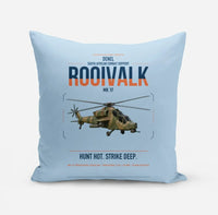 Thumbnail for Denel Rooivalk Mk 1F design on light blue pillow