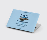 Thumbnail for CJ610 design on light blue MacBook case