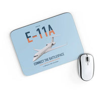 Thumbnail for E-11A BACN design on light blue rectangle mouse pad