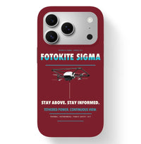 Thumbnail for Fotokite Sigma Case design on dark red iphone case