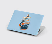 Thumbnail for The Horizon Blinks First design on light blue MacBook case